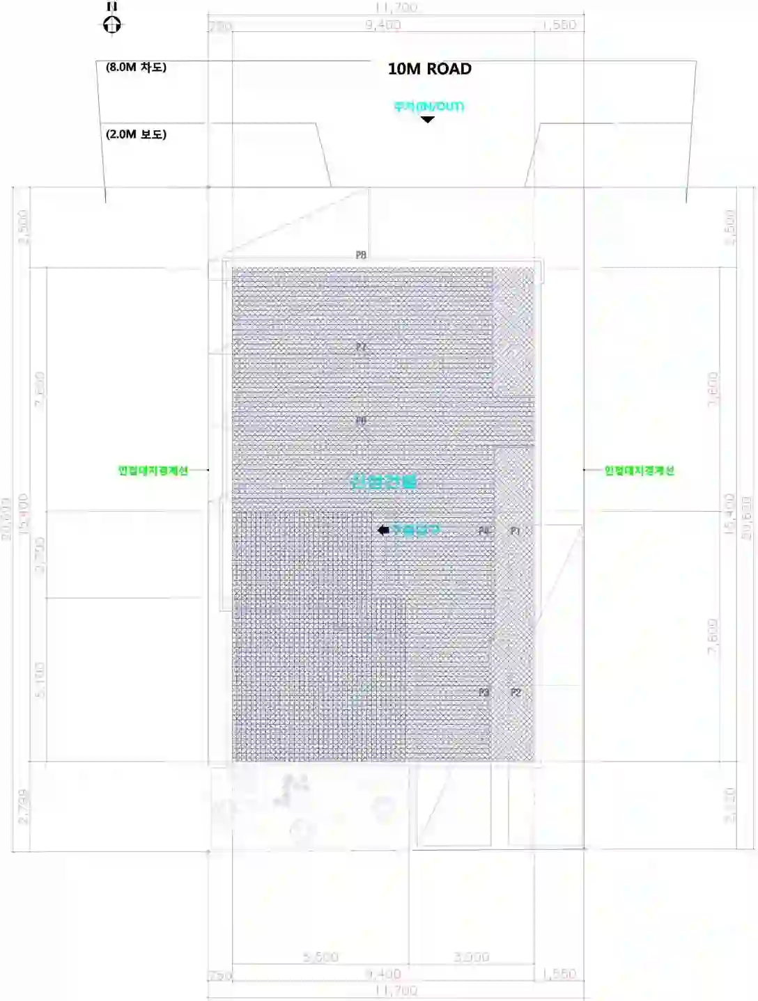 상남리 811-15 배치도 이미지
